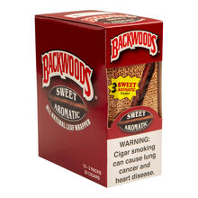 Sweet Aromatic Backwoods Cigars, Machine Made Cigars