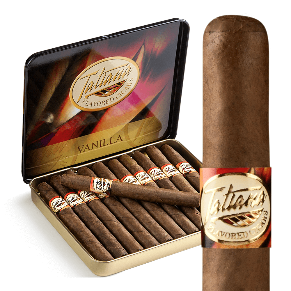 Tatiana Mini Tins Vanilla Wholesale Cigars | Santa Clara Cigars