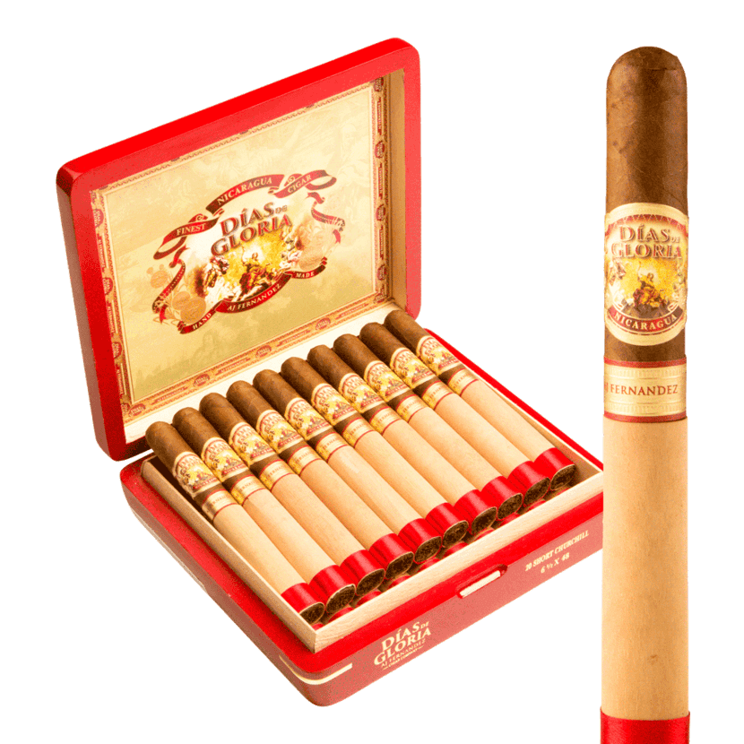 AJ Fernandez Dias de Gloria Short Churchill Wholesale Cigars | Santa ...