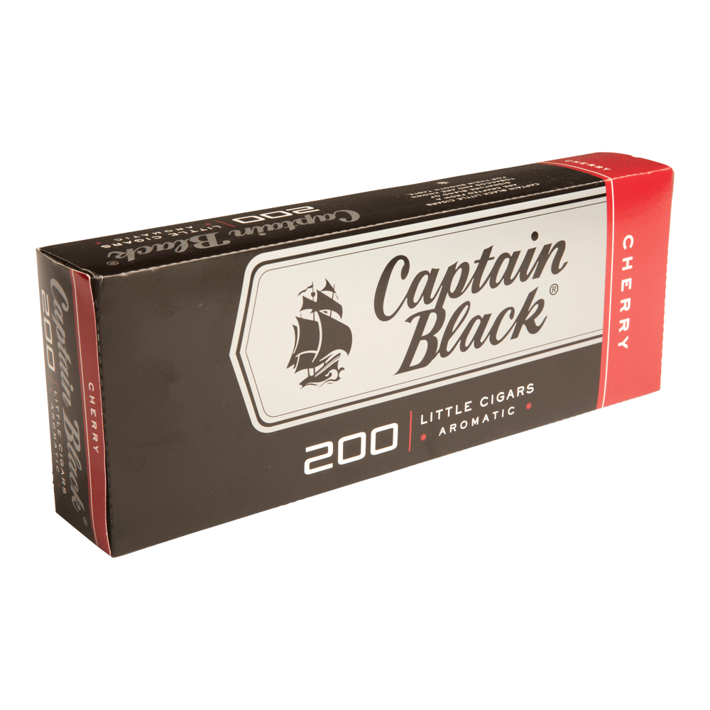 Captain Black Little Cigars Cherry Wholesale Cigars | Santa Clara Cigars