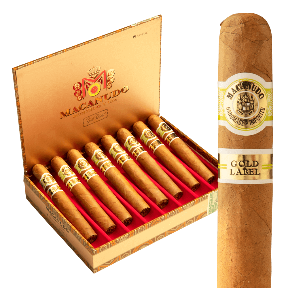 Macanudo Gold Label Crystal Wholesale Cigars | Santa Clara Cigars