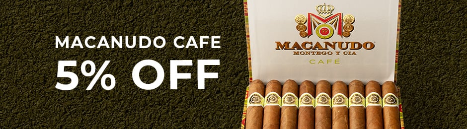 5% Off Macanudo Café